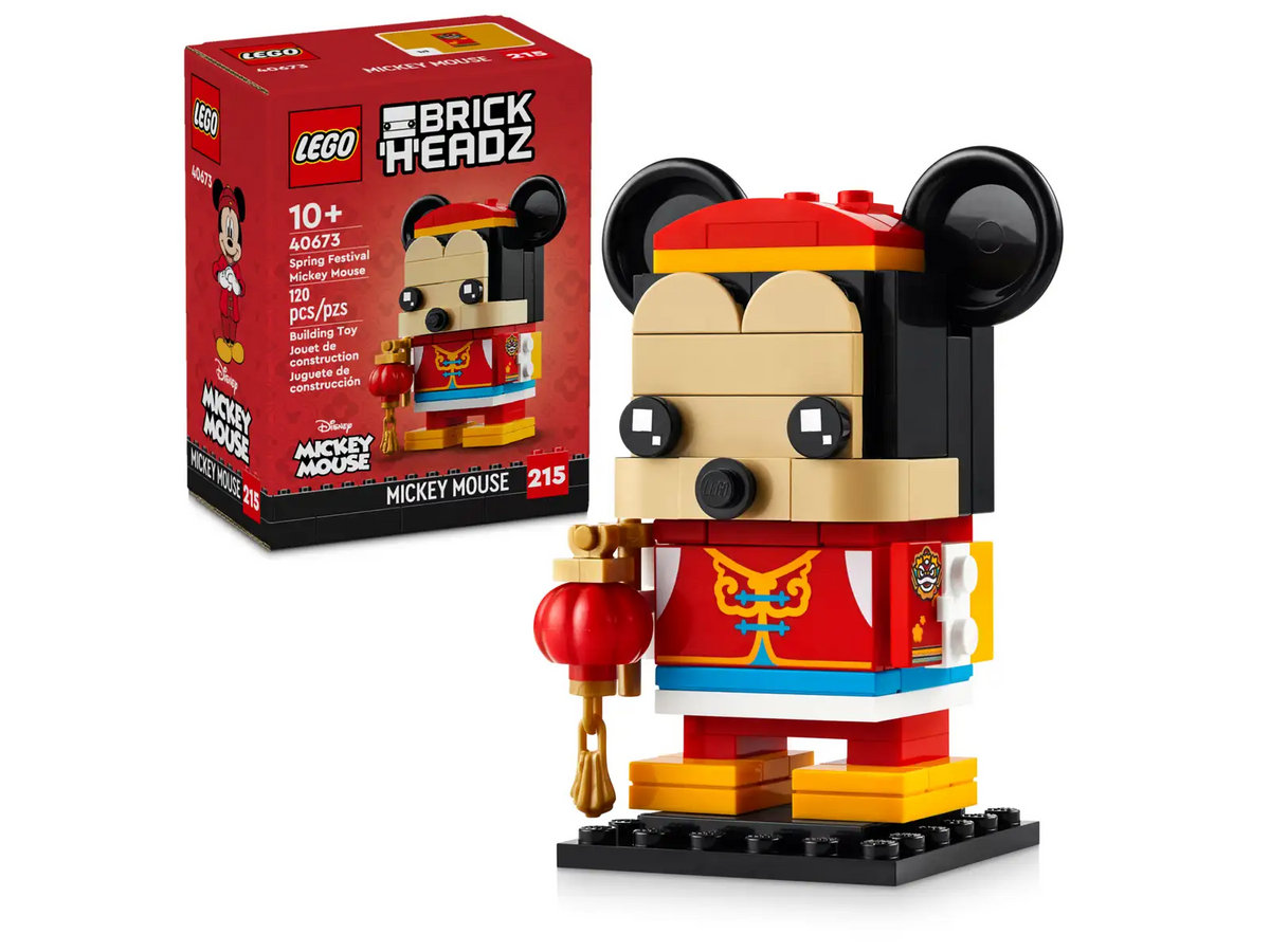 Brickheadz 40673 Spring Festival Mickey Mouse