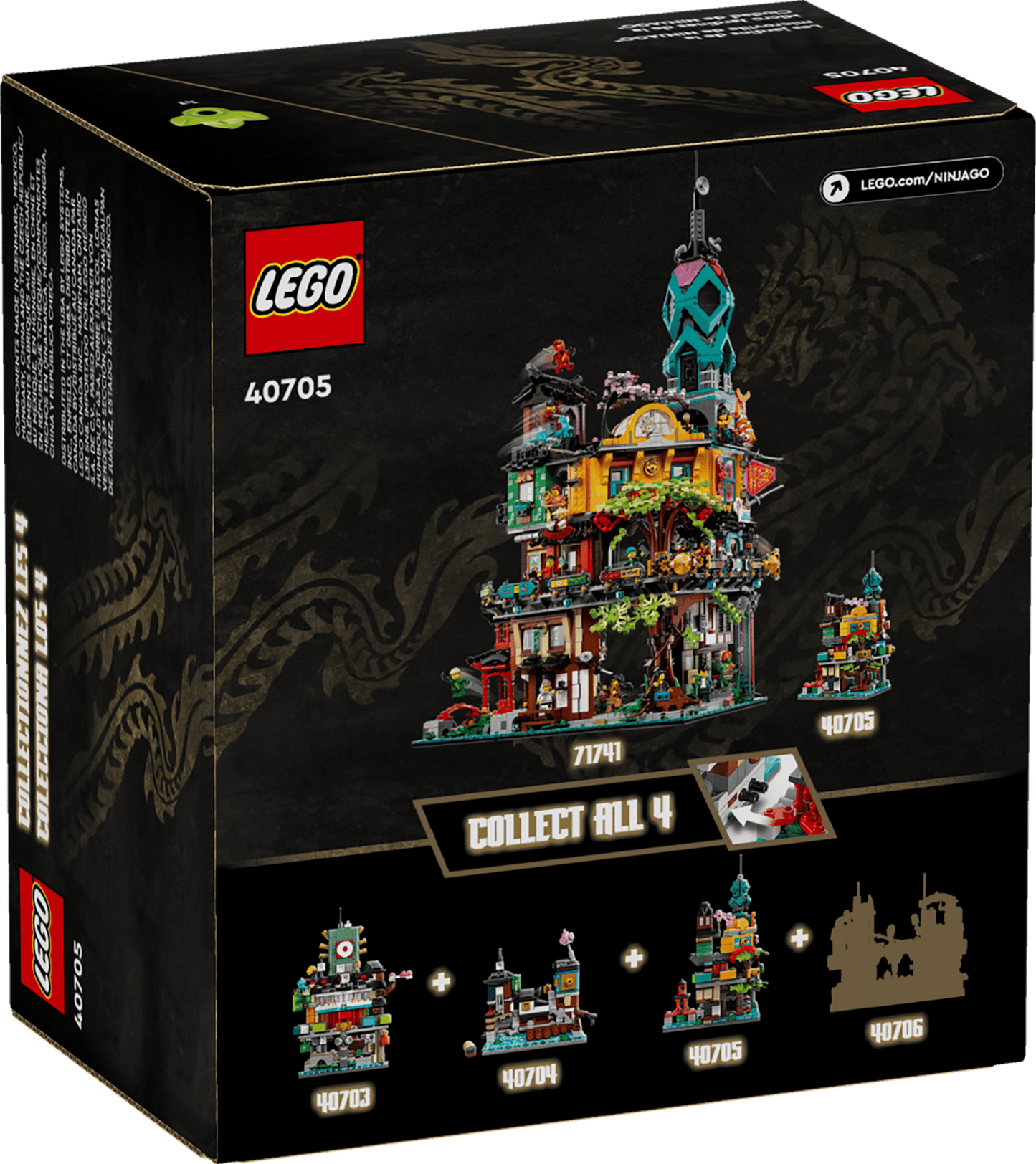 Ninjago 40705 Micro Ninjago City Gardens