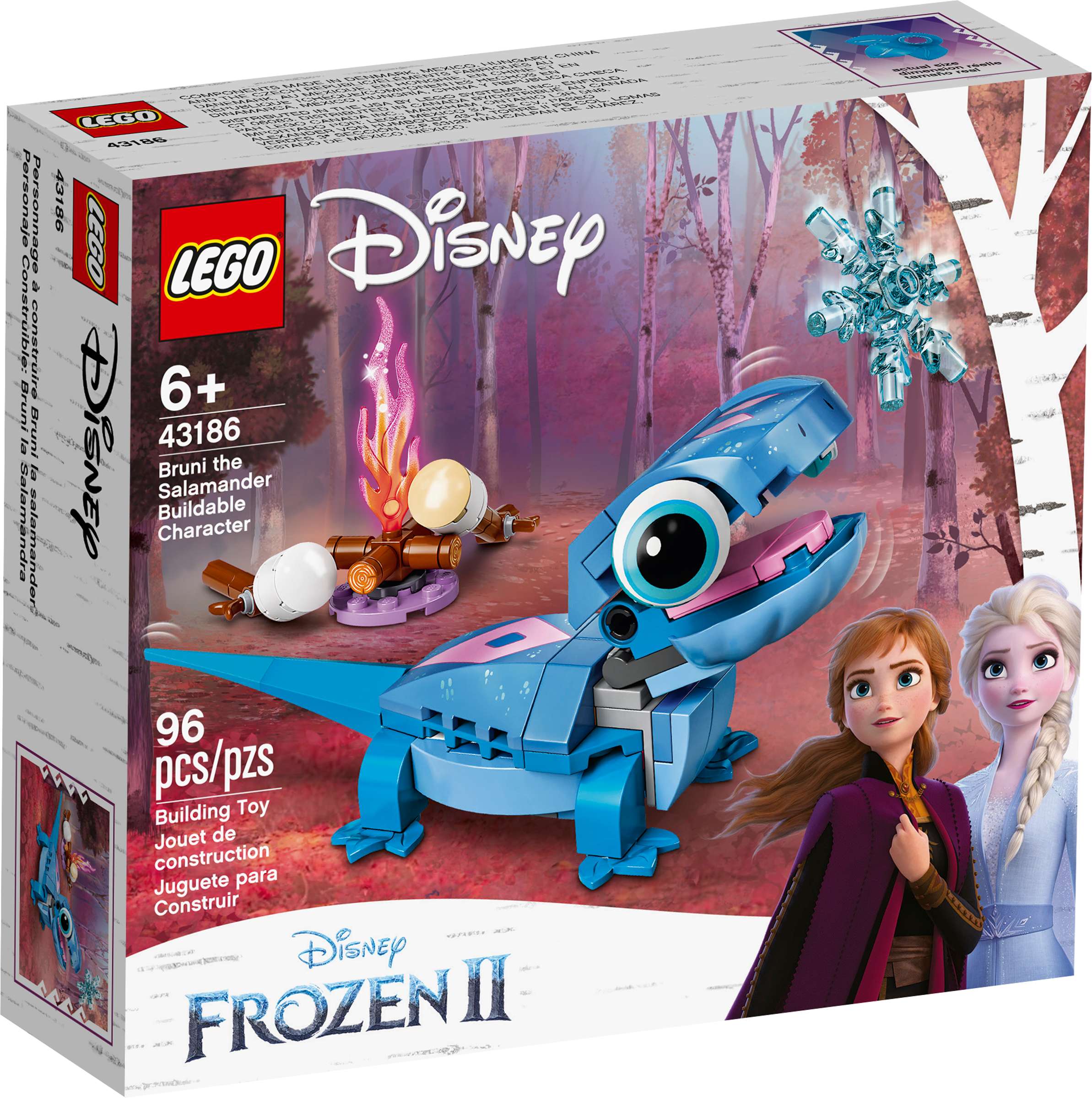 Disney: Frozen II 43186 Bruni the Salamander Buildable Character – It's ...