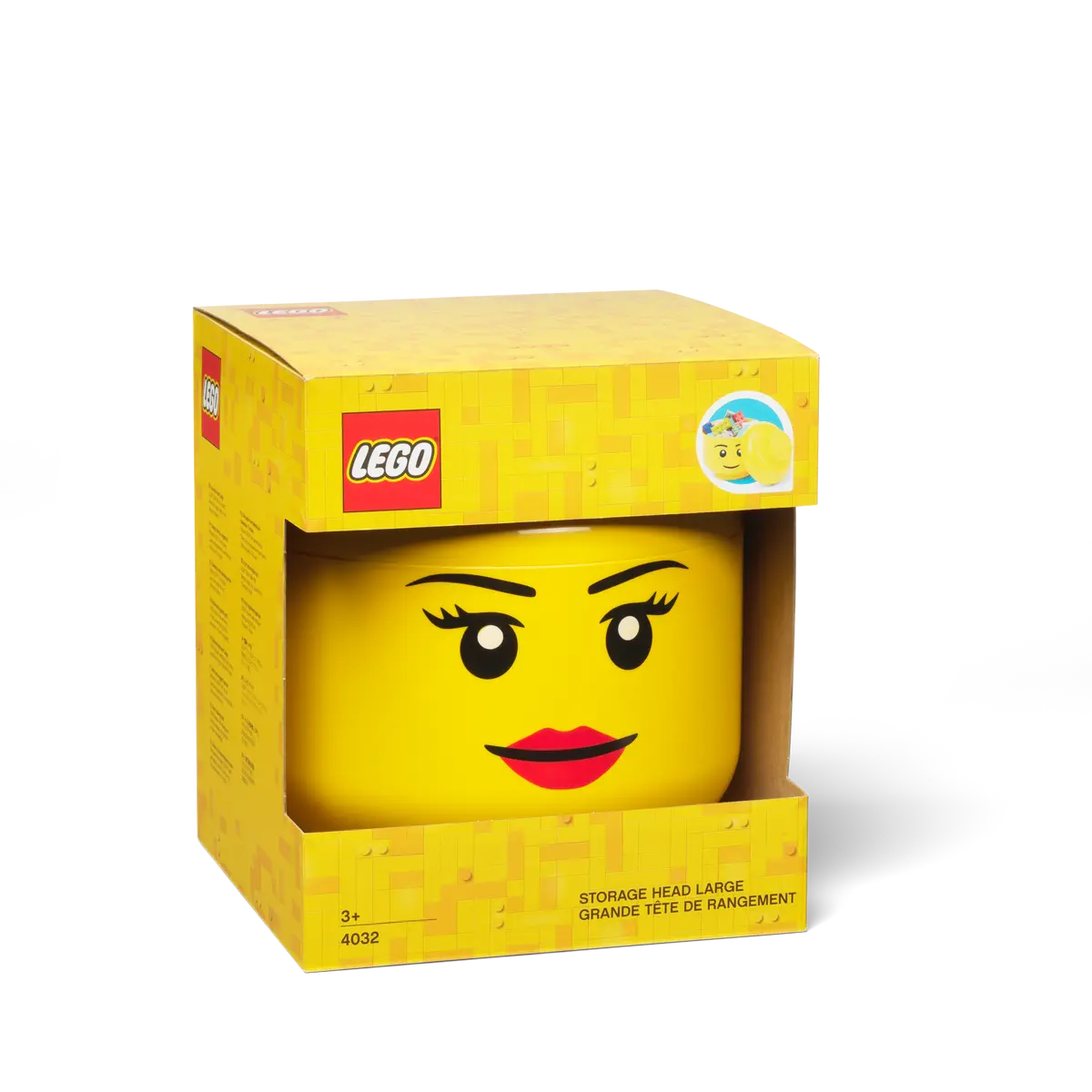 LEGO 5005527 Girl Storage Head - Large