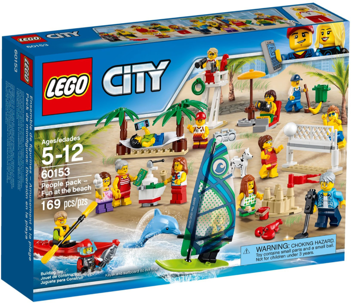 LEGO City 60153 People Pack - Fun at the Beach