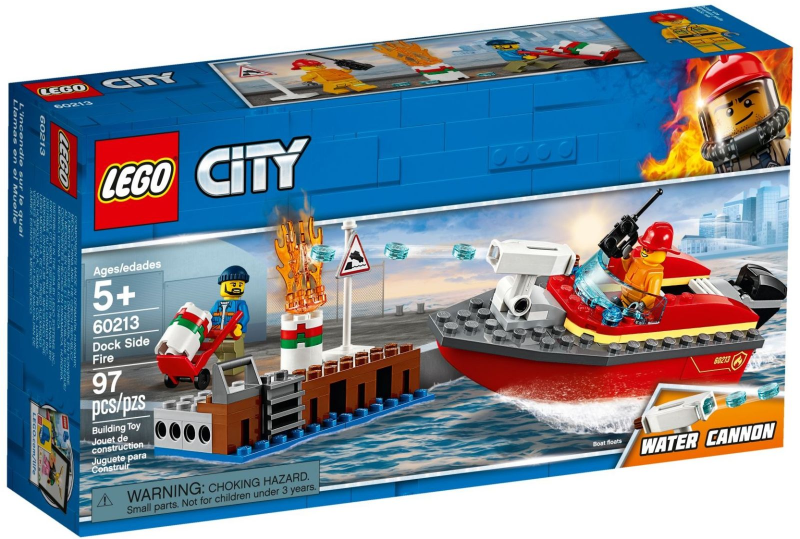 LEGO City 60213 Dock Side Fire