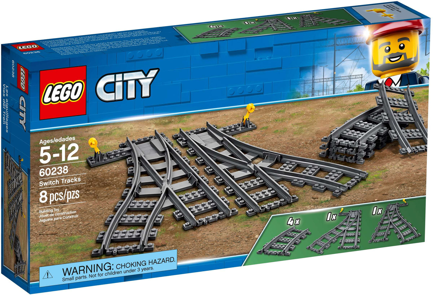City 60238 Switch Tracks
