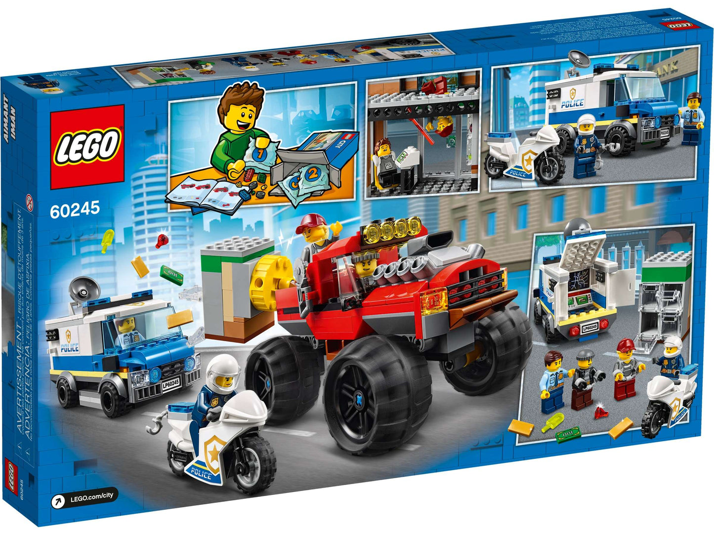 City 60245 Police Monster Truck Heist