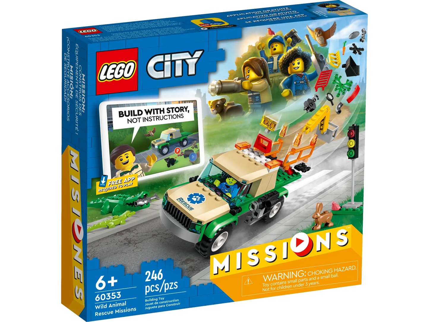 City 60353 Wild Animal Rescue Missions