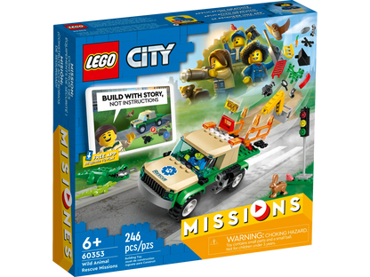 City 60353 Wild Animal Rescue Missions