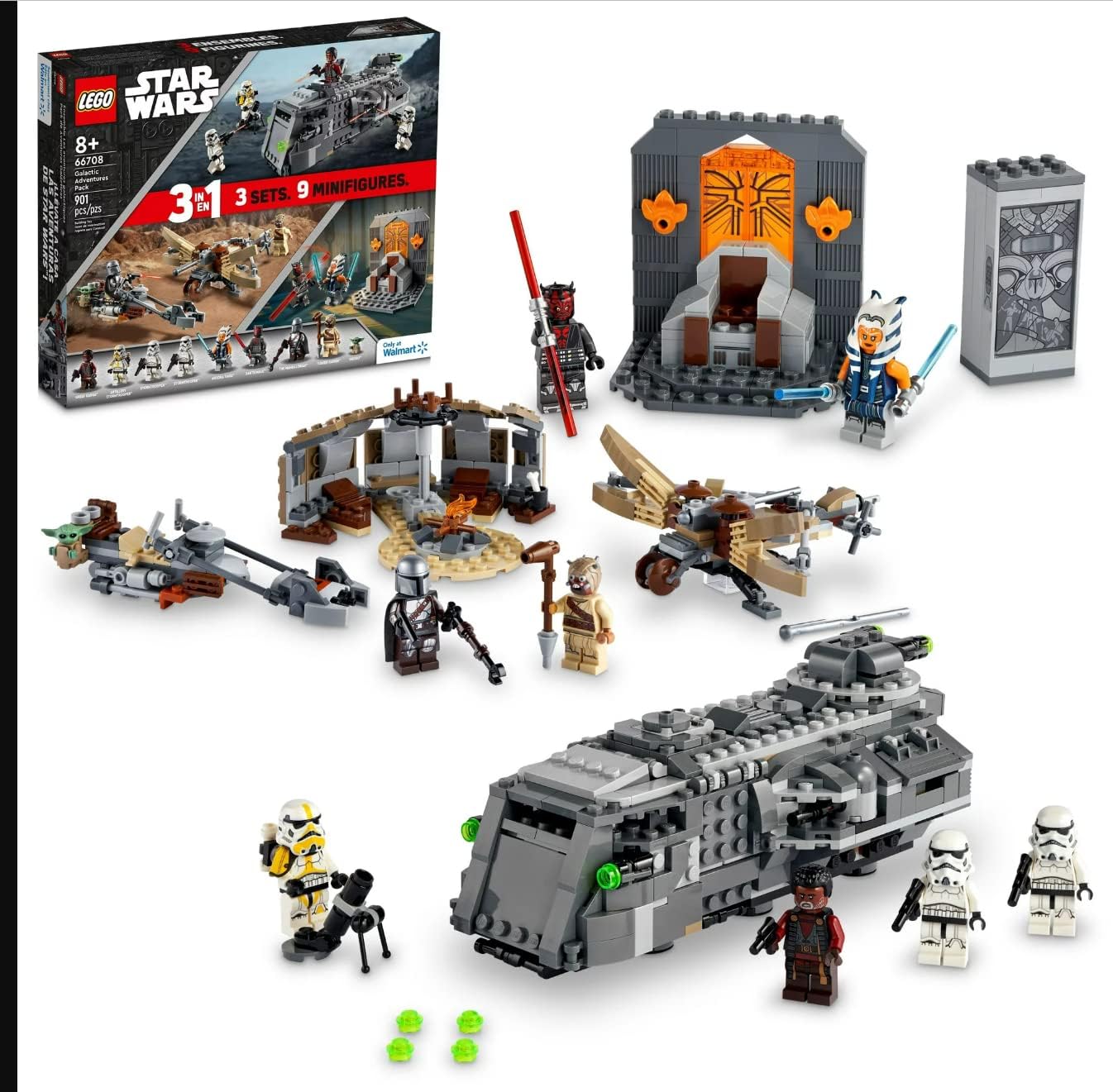 LEGO Star Wars 66708 Galactic Adventures Pack 3in1