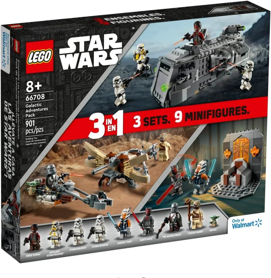 LEGO Star Wars 66708 Galactic Adventures Pack 3in1