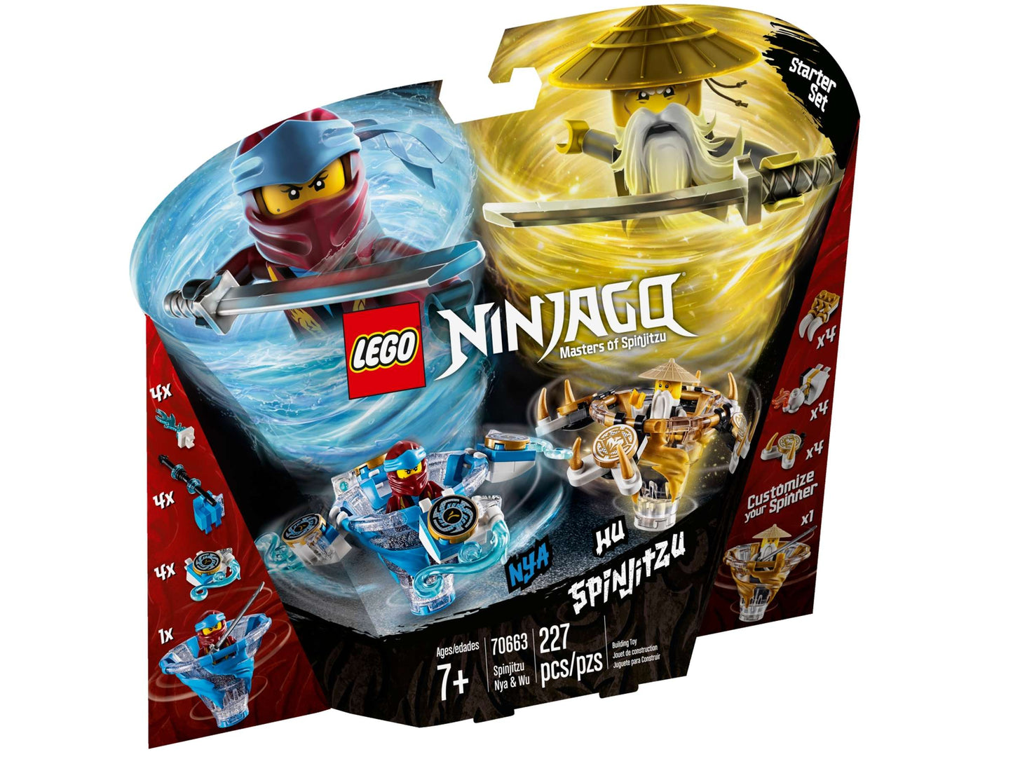 Ninjago 70663 Spinjitzu Nya & Wu
