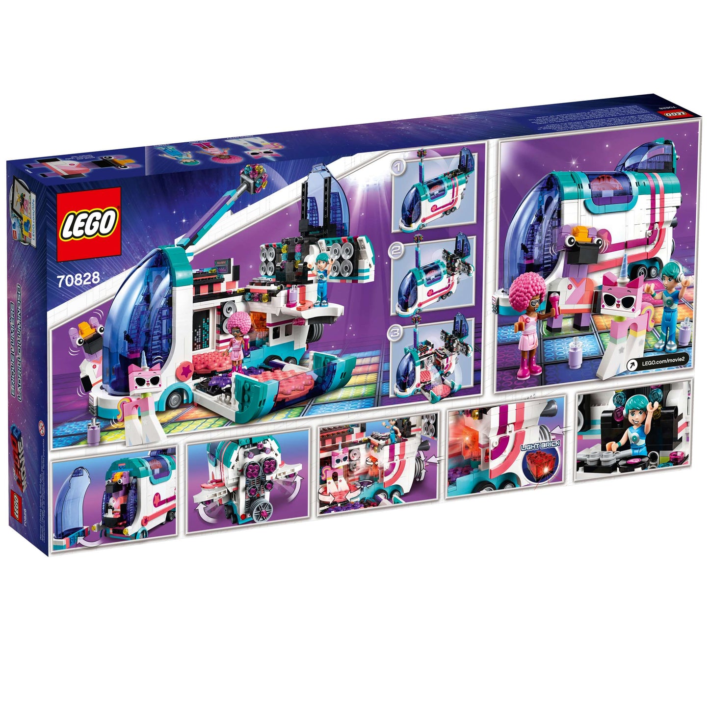 The LEGO® Movie 2 70828 Pop-up Party Bus