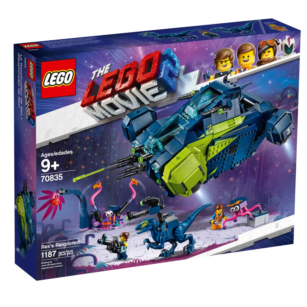 LEGO The Lego Movie 2 70835 Rex's Rexplorer!