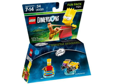 LEGO Dimensions The Simpsons 71211 Bart Simpson Fun Pack