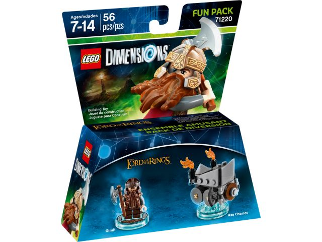 LEGO Dimensions Lord of the Rings 71220 Gimli Fun Pack