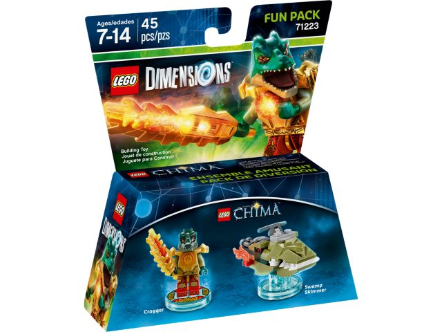 LEGO Dimensions Legends of Chima 71223 Cragger Fun Pack