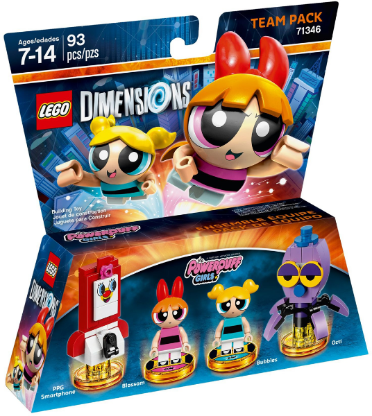 LEGO Dimensions 71346 The Powerpuff Girls Team Pack