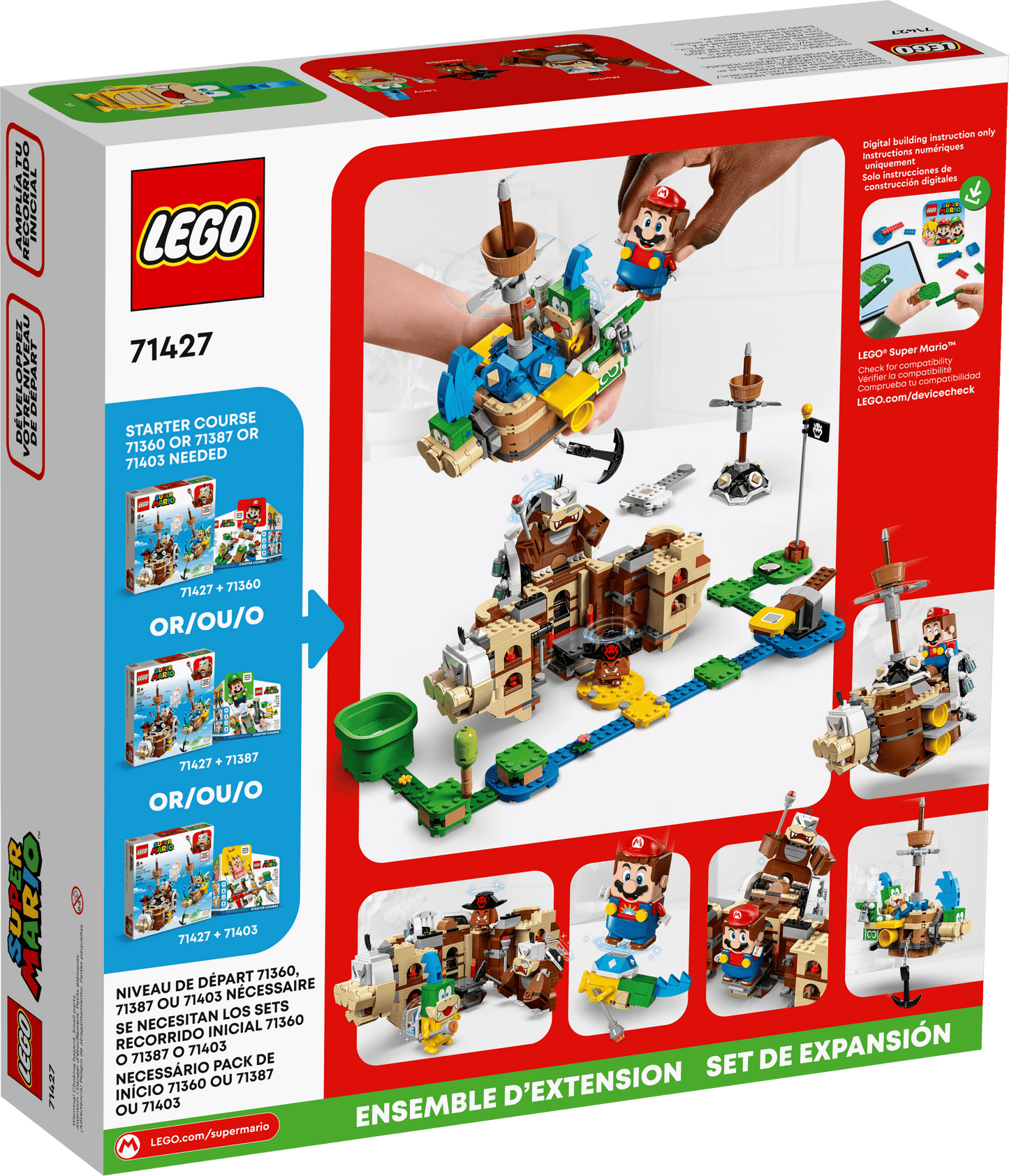 Super Mario 71427 Larry and Morton’s Airships