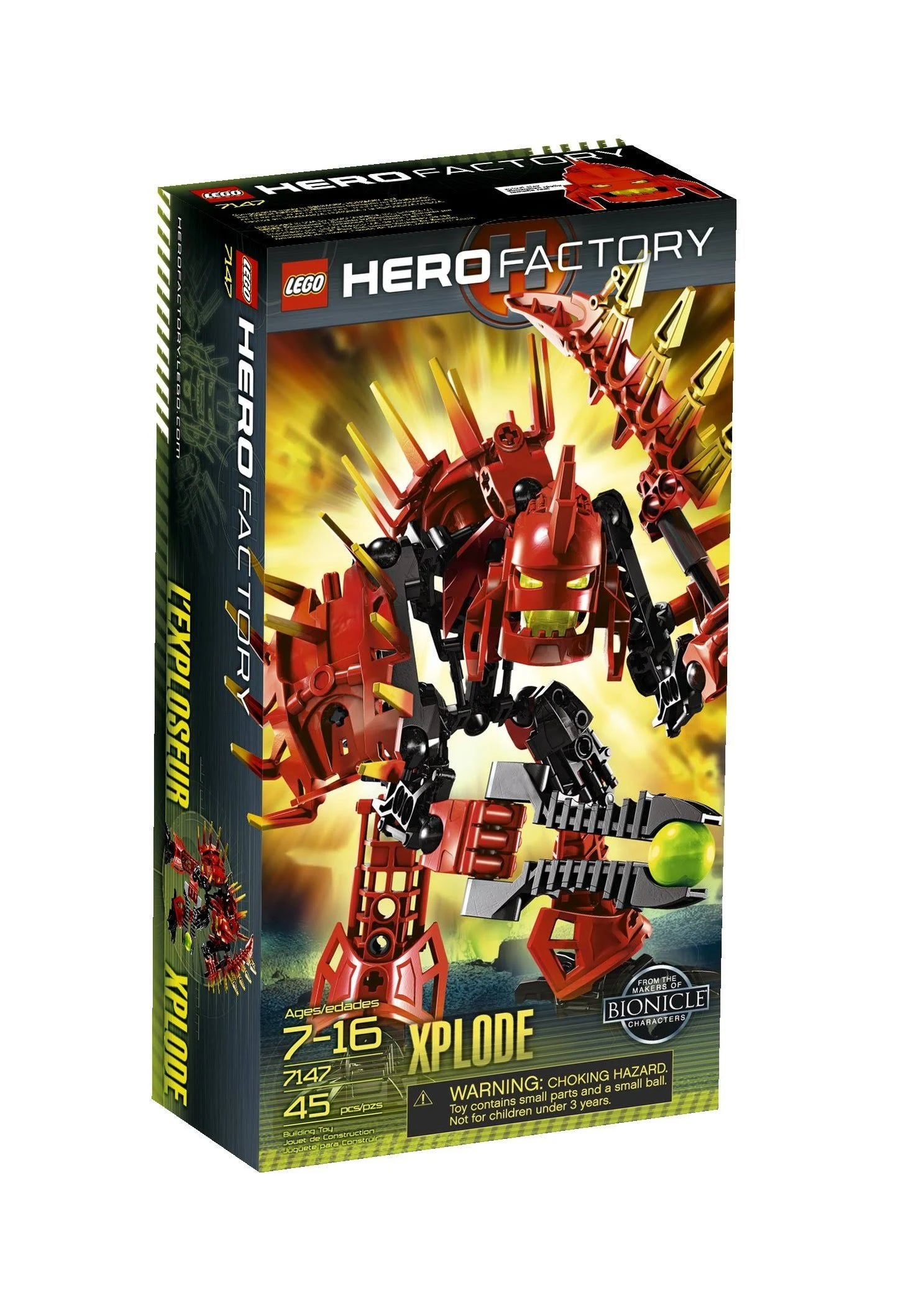 Hero Factory 7147 XPLODE