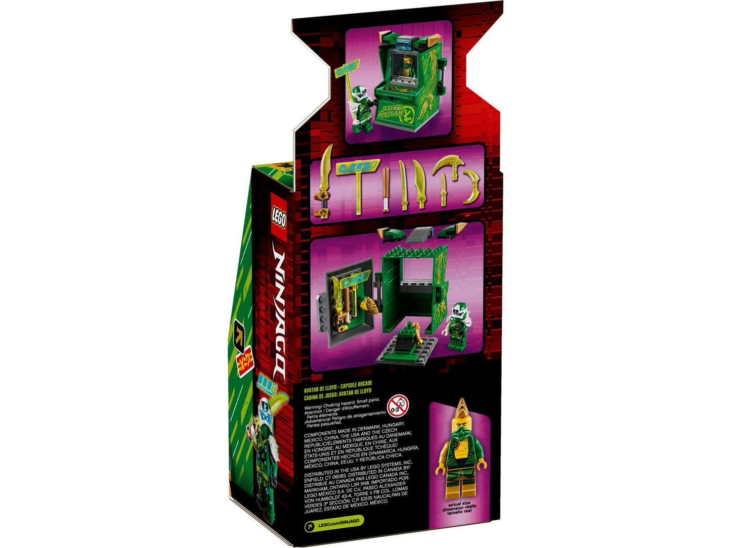 Ninjago 71716 Lloyd Avatar - Arcade Pod