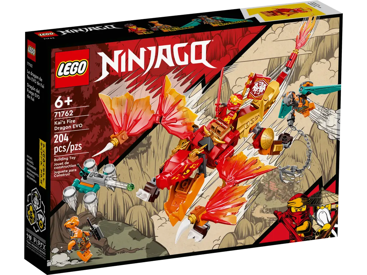 LEGO Ninjago 71762 Kai's Fire Dragon EVO