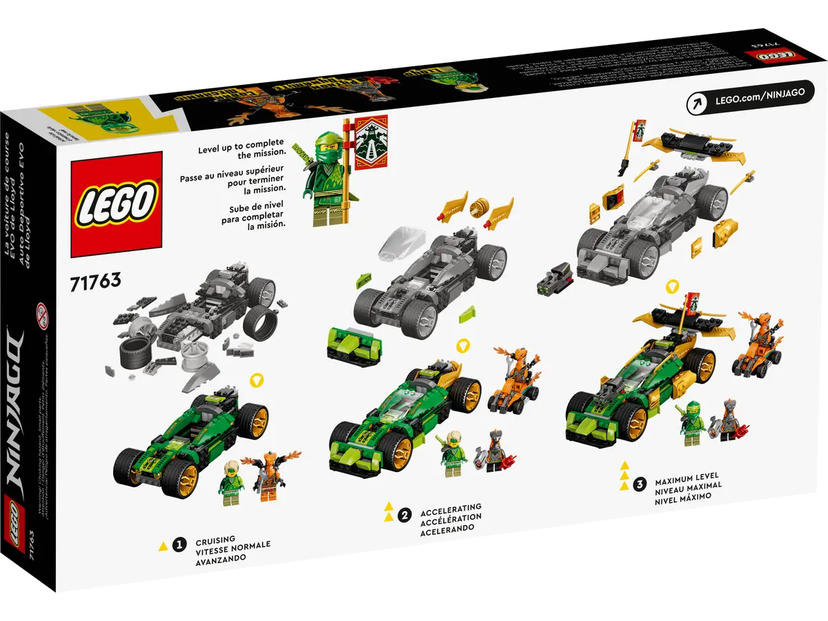 LEGO Ninjago 71763 Lloyd's Race Car EVO