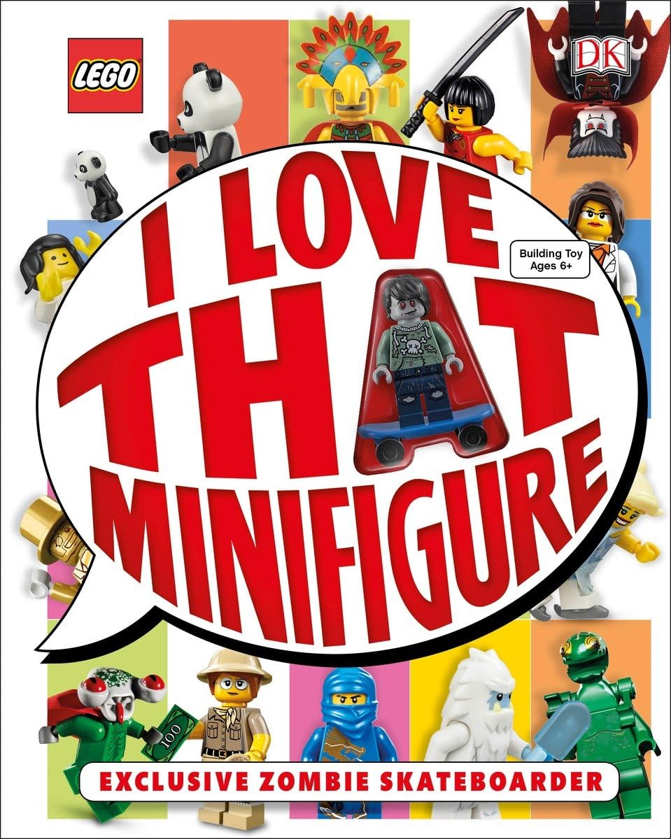 LEGO: I Love That Minifigure - Exclusive Zombie Skateboarder Minifigure