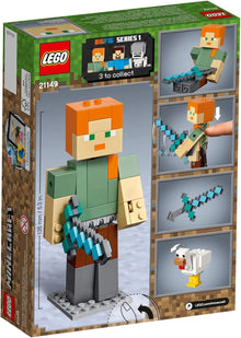 LEGO Minecraft 21149 Alex BigFig with Chicken