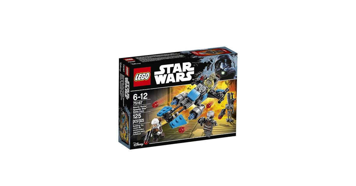 Star Wars 75167 Bounty Hunter Speeder Bike Battle Pack
