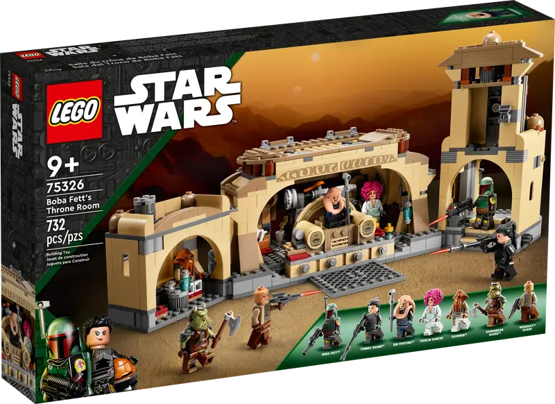 LEGO Star Wars 75326 Boba Fett's Throne Room