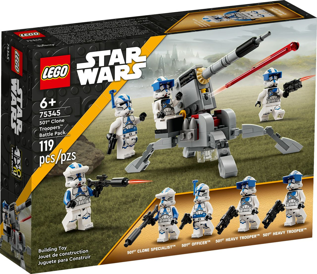 Star Wars 75345 501st Clone Troopers Battle Pack