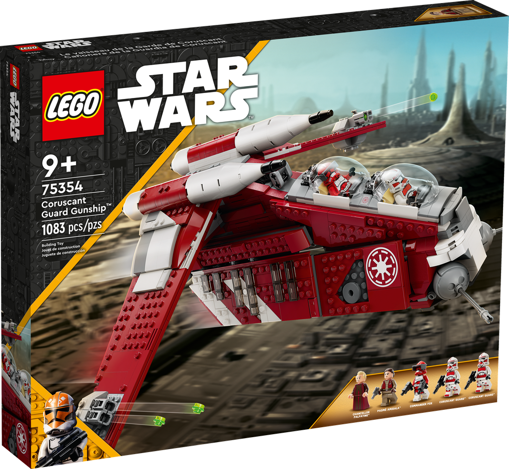 Star Wars 75354 Coruscant Guard Gunship