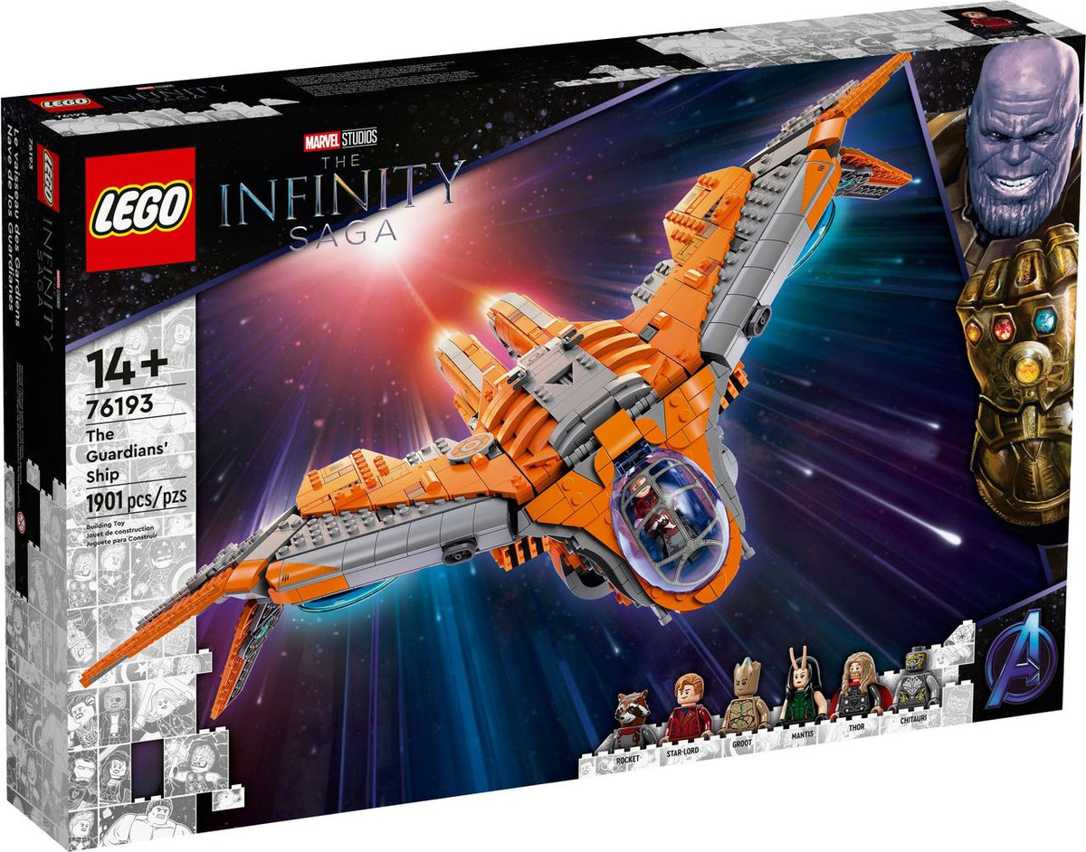 Marvel 76193 The Guardians' Ship