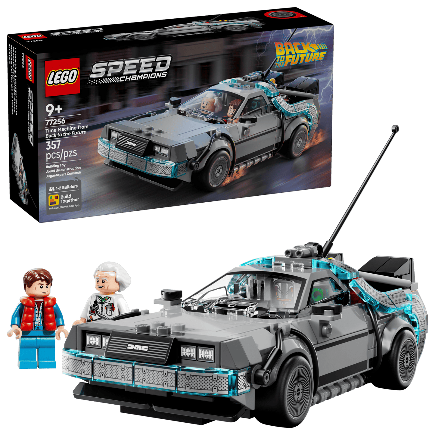Speed Champions 77256 Time Machine from Back to the Future