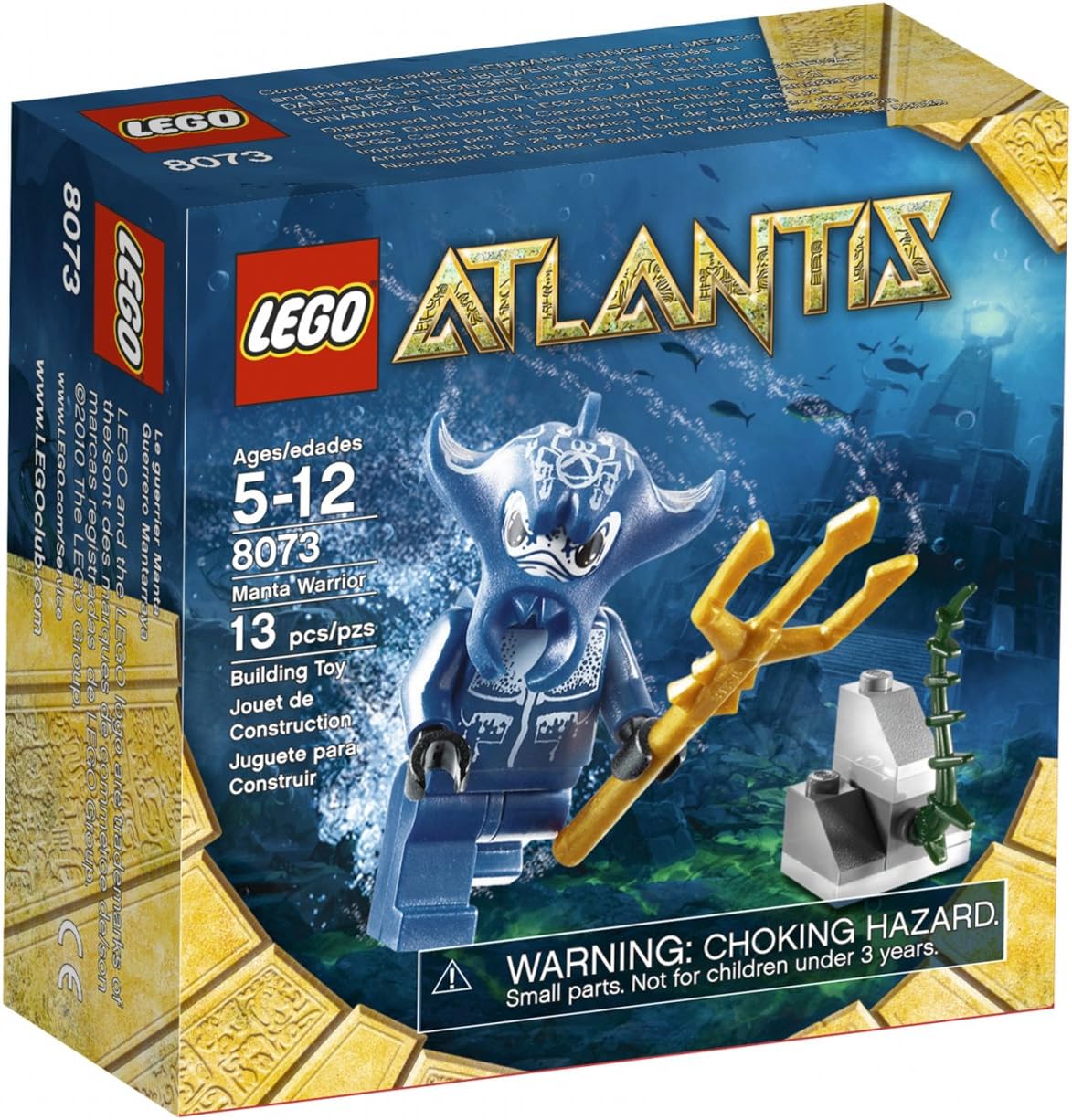 LEGO Atlantis 8073 Manta Warrior