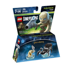Dimensions 71218 Fun Pack - The Lord of the Rings (Gollum and Shelob the Great)