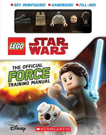 LEGO STAR WARS The Official Force Training Manual with Rey Minifigure