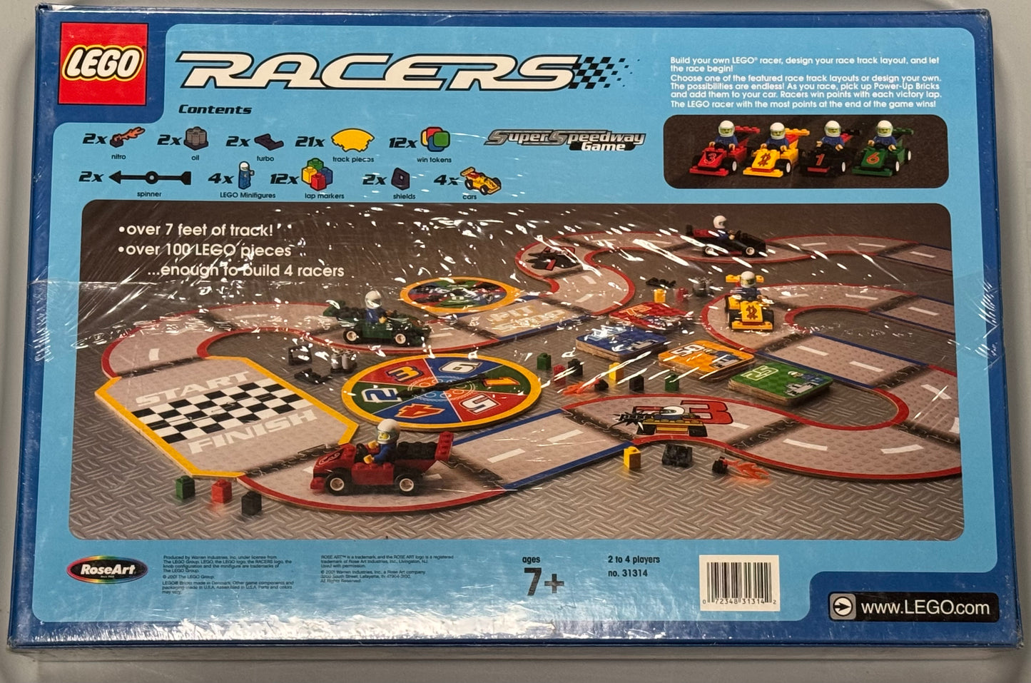 LEGO Game 31314 Racers Super Speedway Board Game