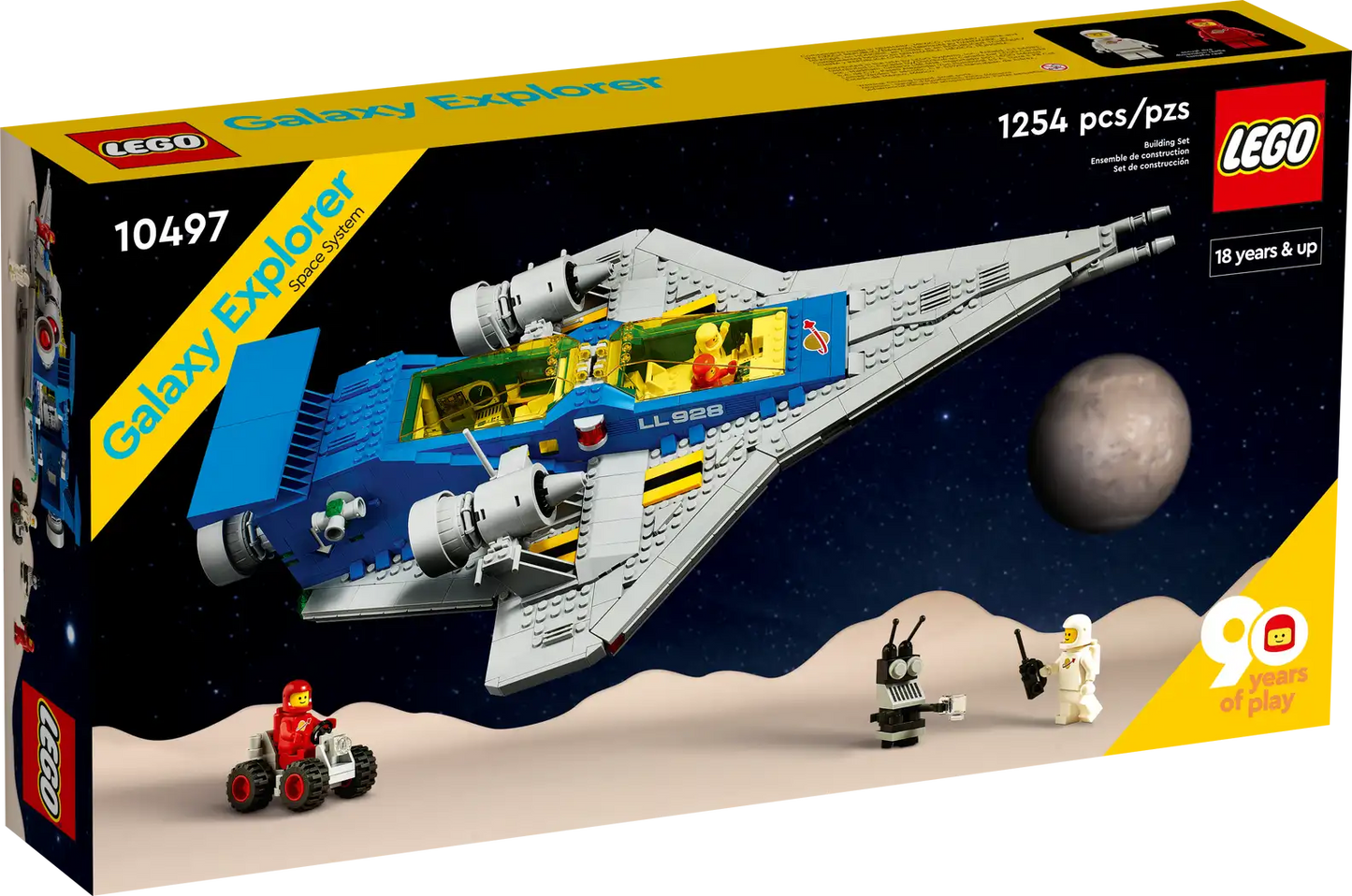 LEGO Icons 10497 Galaxy Explorer Space System (90th Anniversary)