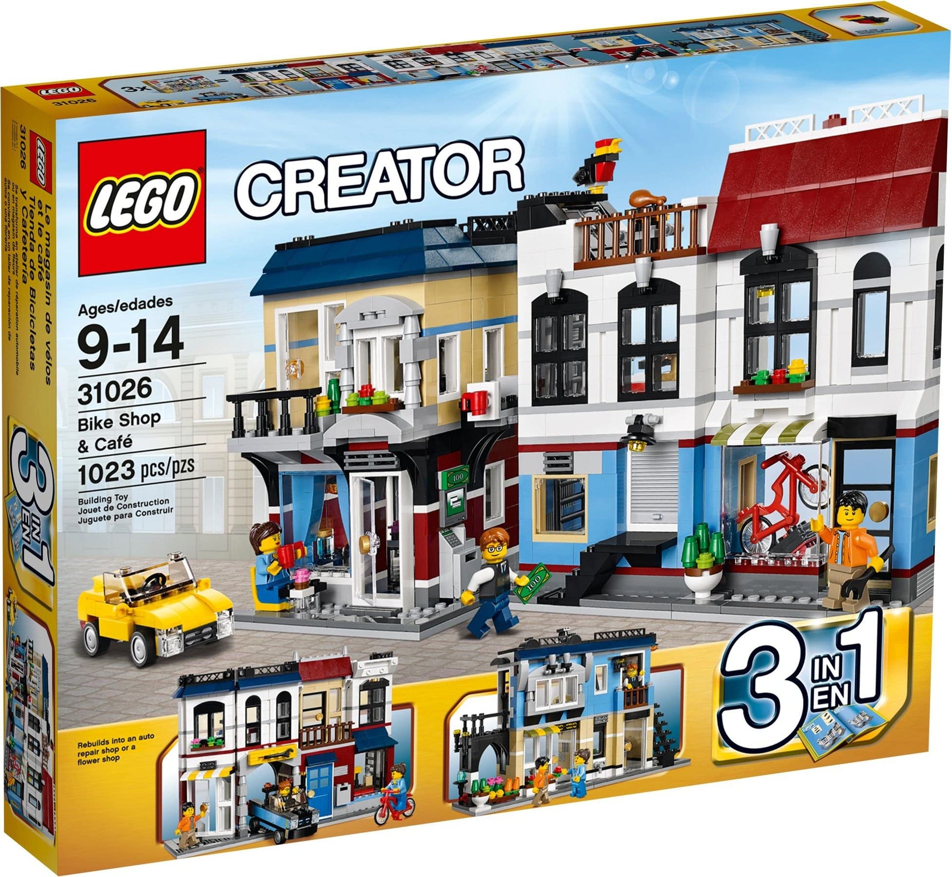LEGO Creator 31026 Bike Shop Café 3in1 – It's A Block Party
