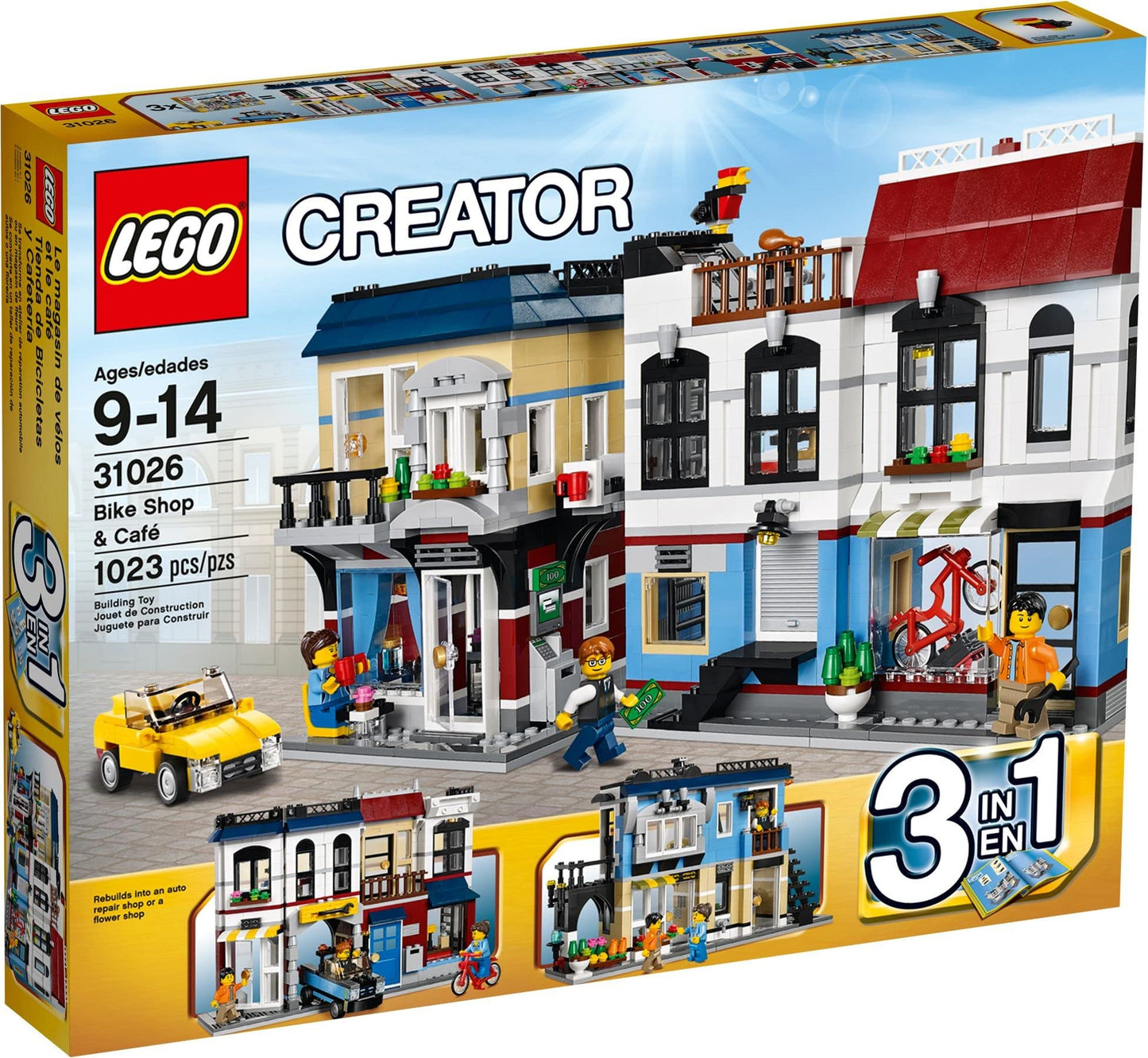 LEGO Creator 31026 Bike Shop & Café 3in1