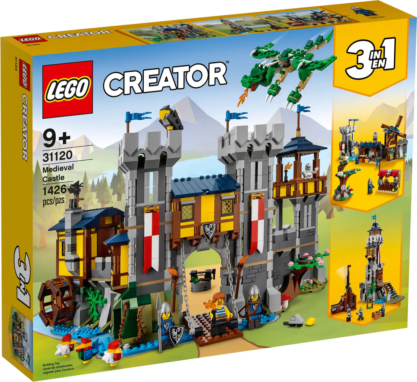 LEGO Creator 31120 Medieval Castle 3in1