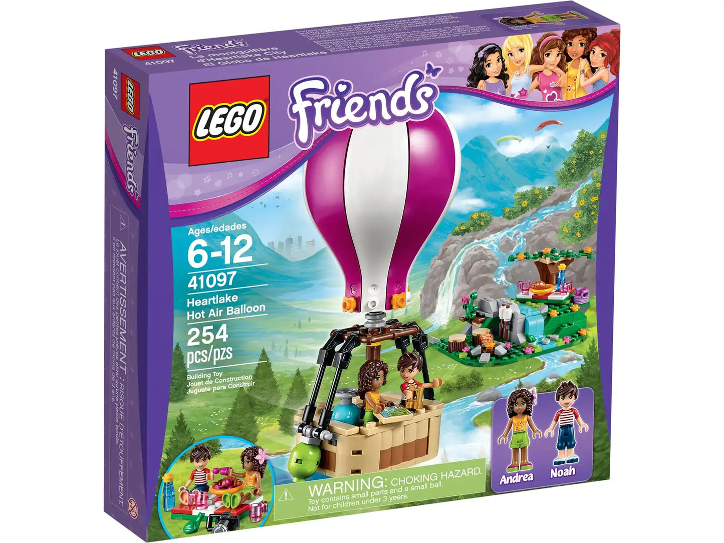 LEGO Friends 41097 Heartlake Hot Air Balloon