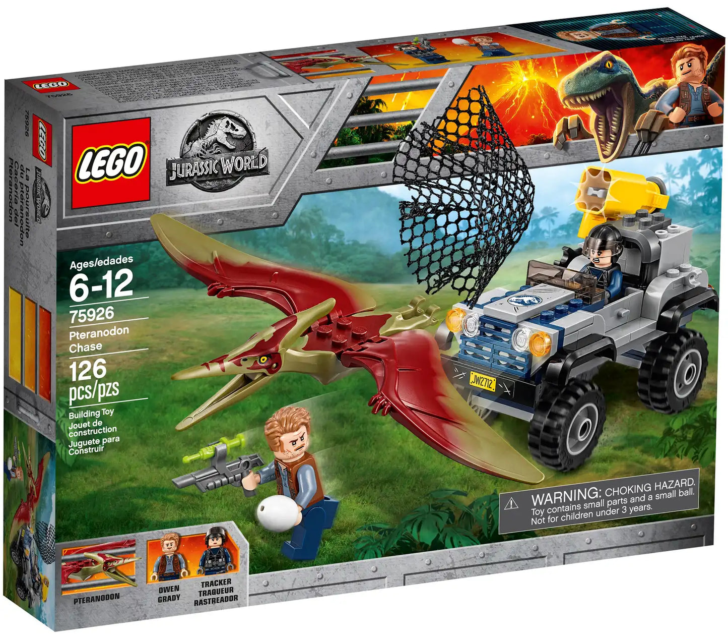 LEGO Jurassic World 75926 Pteranodon Chase