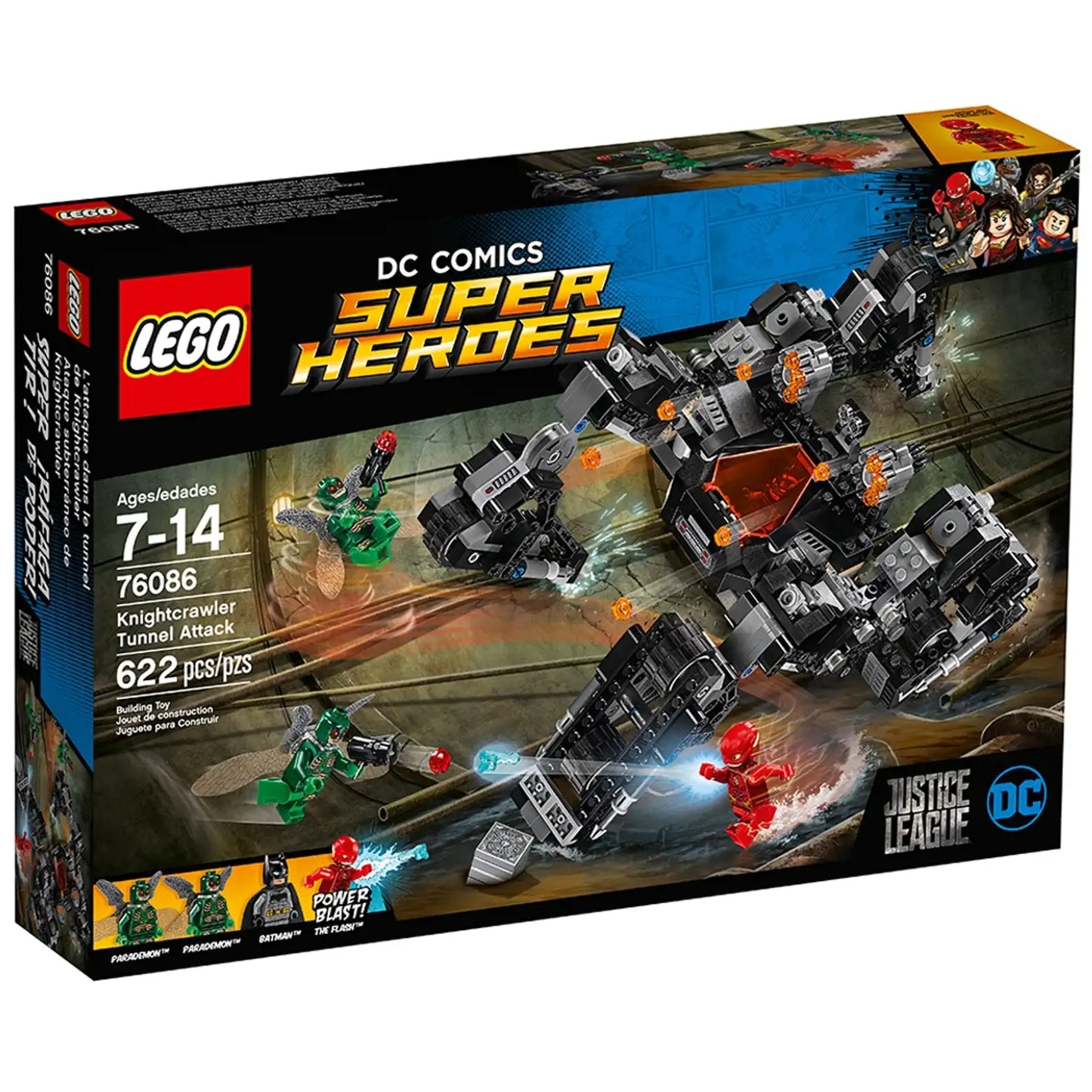 LEGO DC Comics Super Heroes 76086 Knightcrawler Tunnel Attack