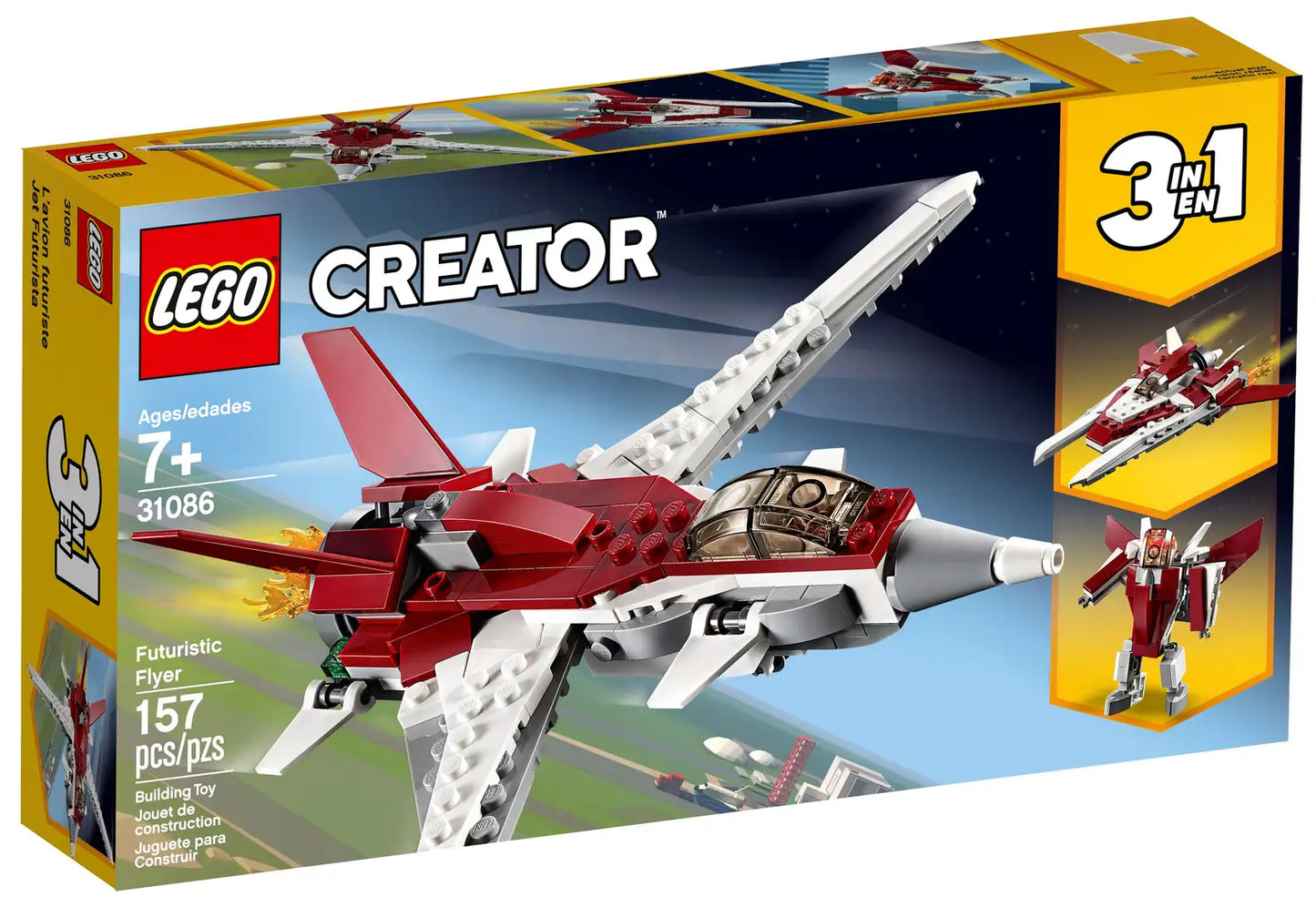 LEGO Creator 31086 Futuristic Flyer 3in1