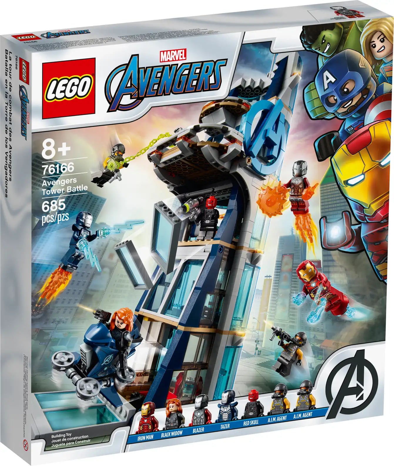 LEGO Marvel Avengers 76166 Avengers Tower Battle