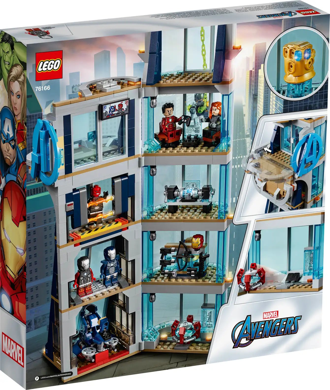 LEGO Marvel Avengers 76166 Avengers Tower Battle