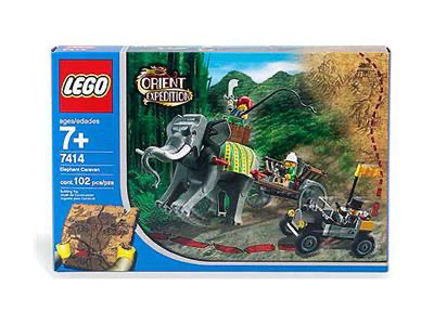 LEGO Orient Expedition 7414 Elephant Caravan