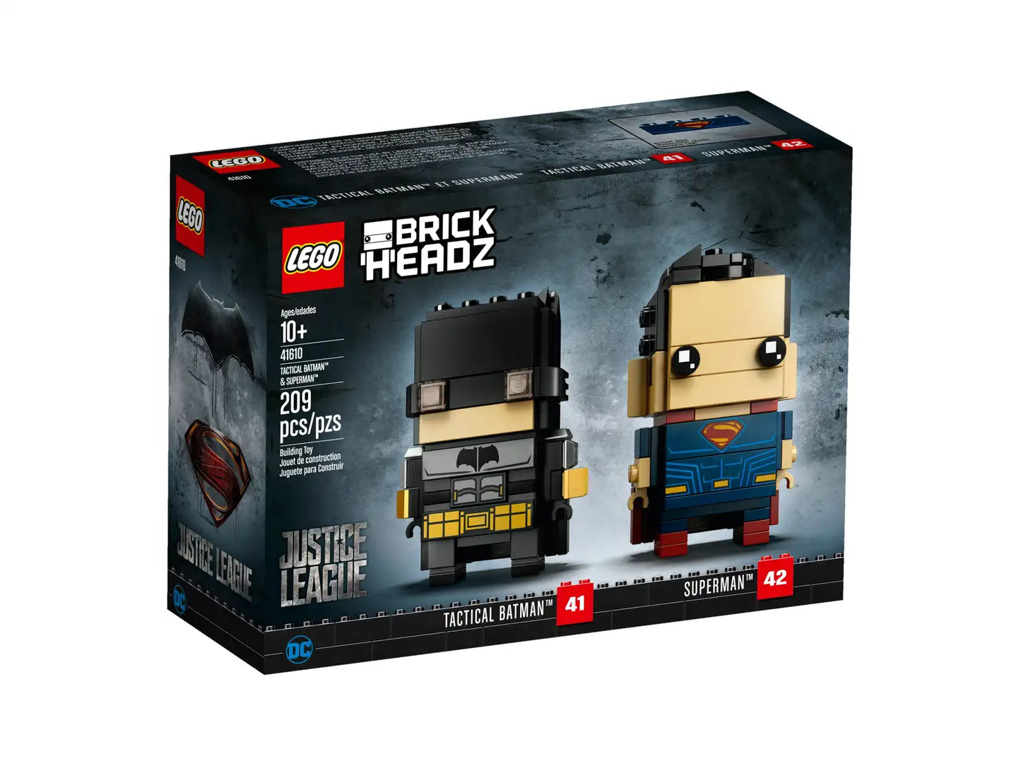 LEGO BrickHeadz Justice League 41610 Tactical Batman & Superman