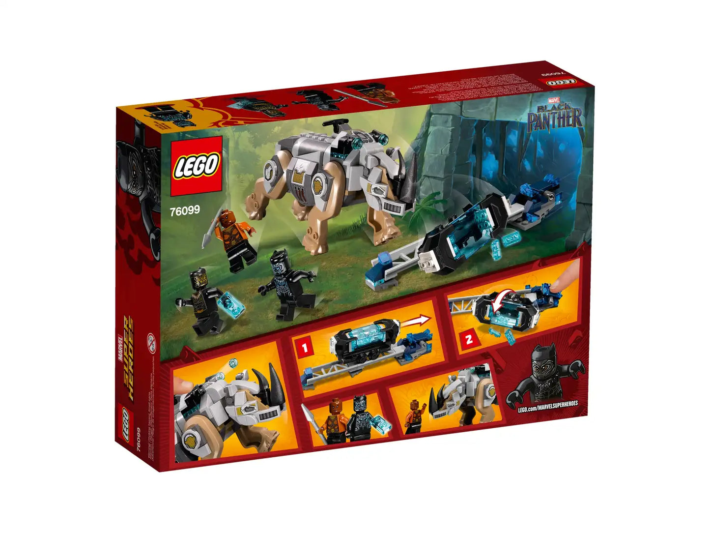 LEGO Marvel Super Heroes 76099 Rhino Face-Off by the Mine