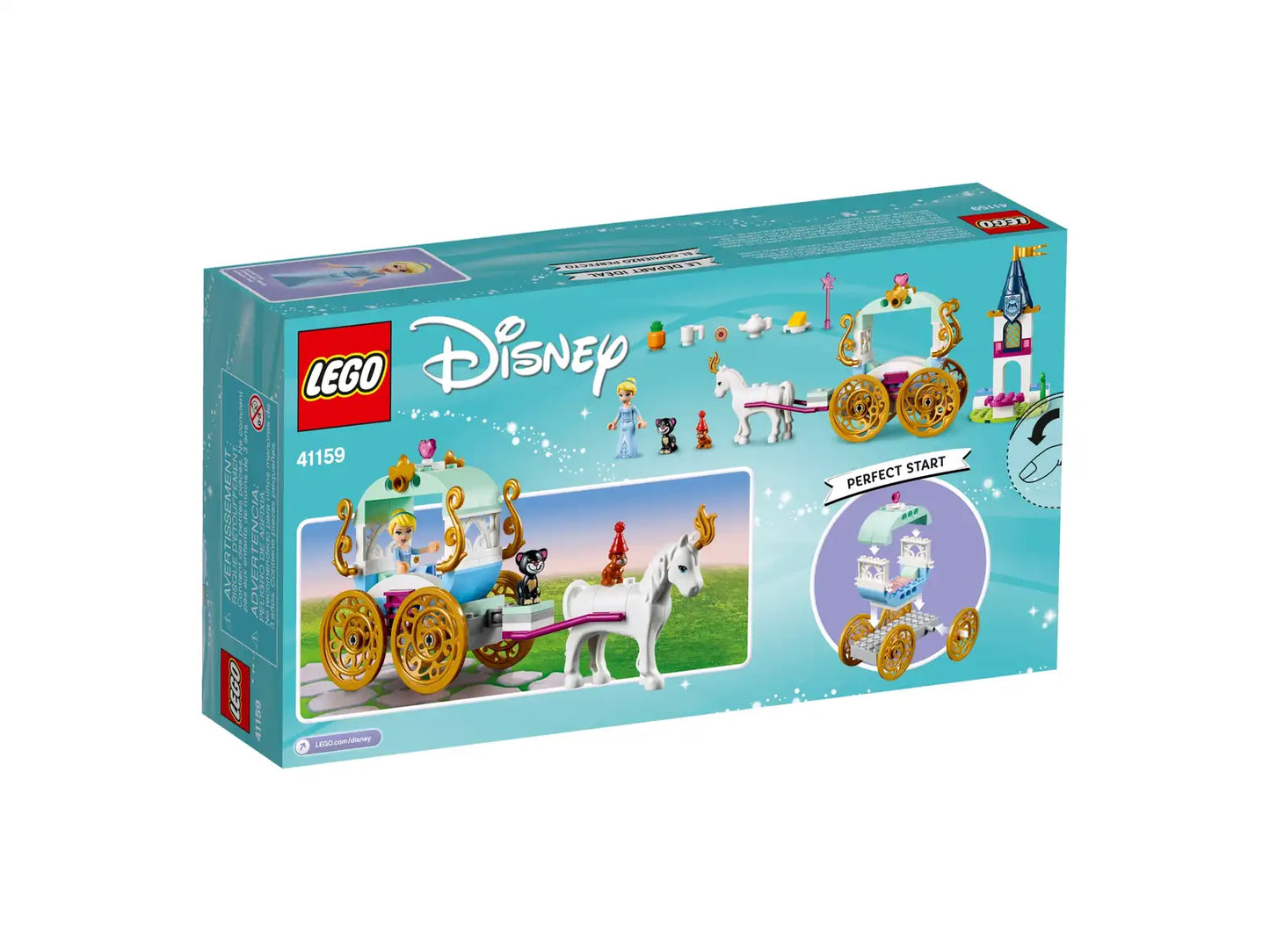 LEGO Disney Princess 41159 Cinderella’s Carriage Ride